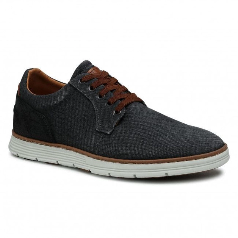ZAPATILLAS HOMBRE TEXTIL PRADES-0-82 NEGRO ['TEXTIL'] - 1