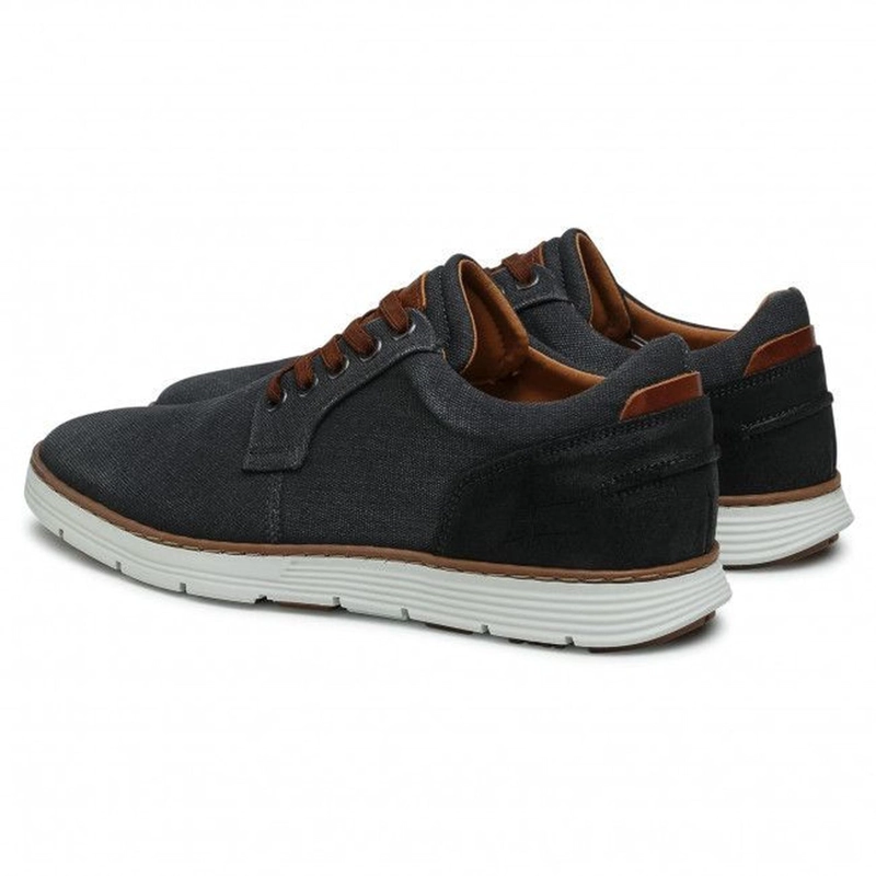ZAPATILLAS HOMBRE TEXTIL PRADES-0-82 NEGRO ['TEXTIL'] - 5