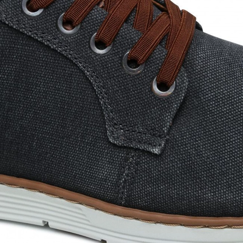 ZAPATILLAS HOMBRE TEXTIL PRADES-0-82 NEGRO ['TEXTIL'] - 6