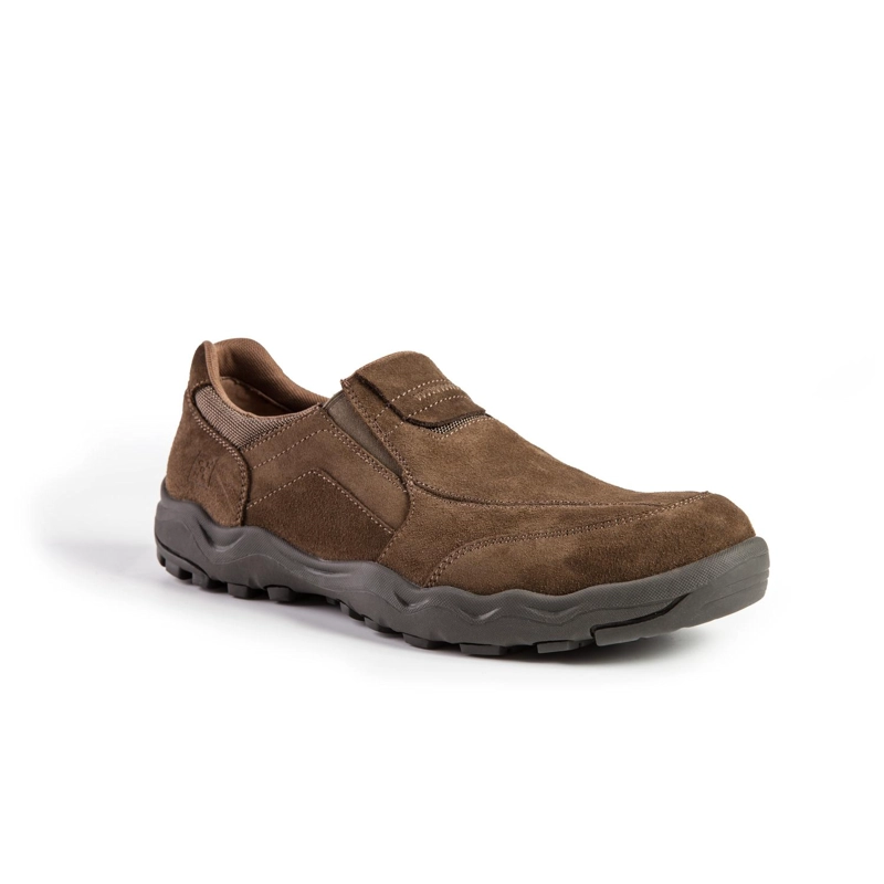 ZAPATILLAS SLIP-ON HOMBRE CUERO 24 FLEX PAINE-3-04 TAUPE - 1