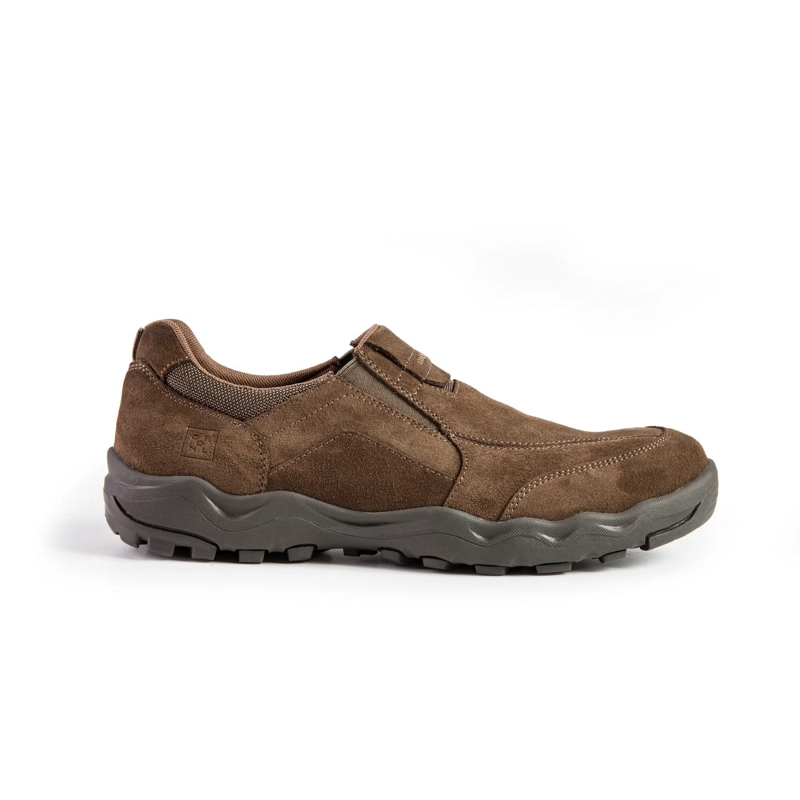 ZAPATILLAS SLIP-ON HOMBRE CUERO 24 FLEX PAINE-3-04 TAUPE - 2