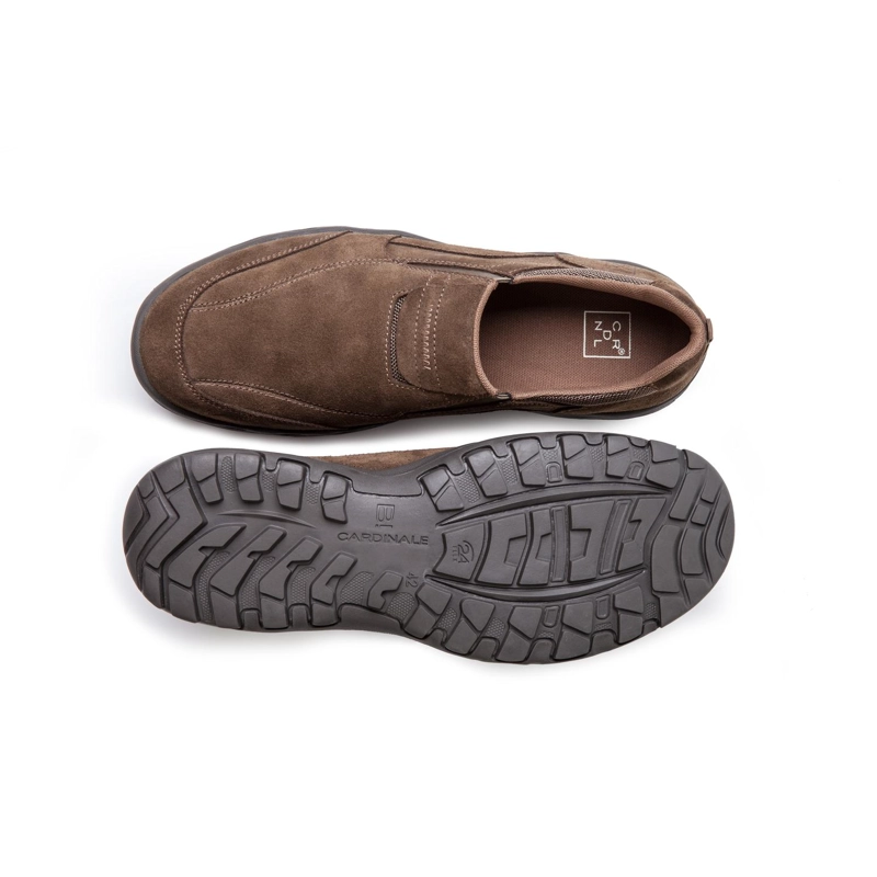 ZAPATILLAS SLIP-ON HOMBRE CUERO 24 FLEX PAINE-3-04 TAUPE - 4
