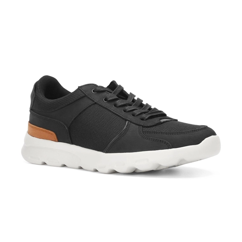 ZAPATILLAS LIVIANAS X-LIGHT HOMBRE CUERO WALKER-0-17 NEGRO ['TEXTIL'] - 1