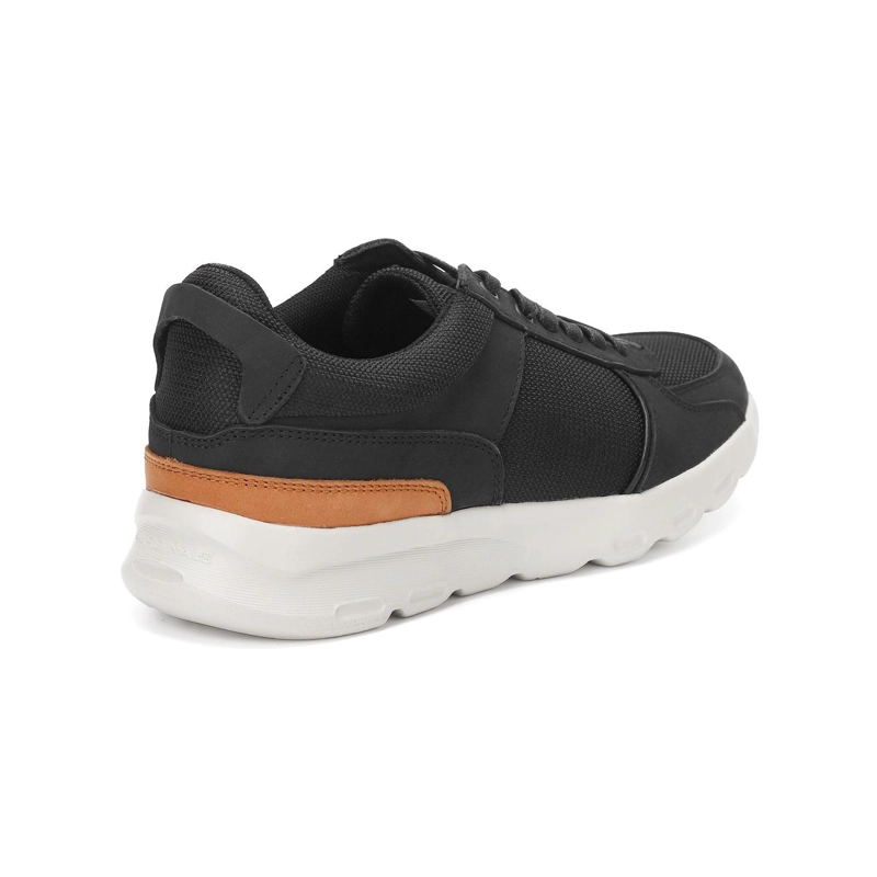 ZAPATILLAS LIVIANAS X-LIGHT HOMBRE CUERO WALKER-0-17 NEGRO ['TEXTIL'] - 5