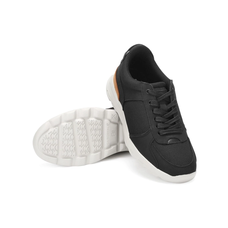 ZAPATILLAS LIVIANAS X-LIGHT HOMBRE CUERO WALKER-0-17 NEGRO ['TEXTIL'] - 7