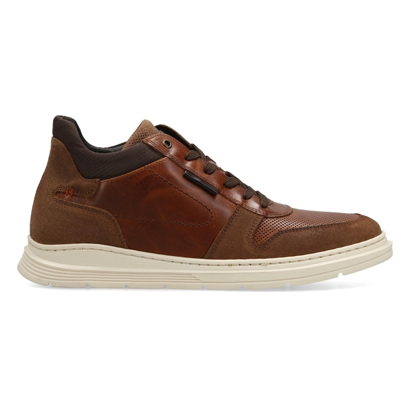 ZAPATILLAS URBANAS HOMBRE CUERO HAARLEM-0-57 BRANDY CARDINALE - 1