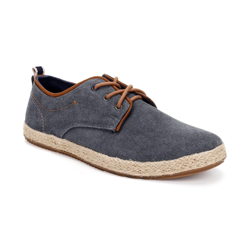 ALPARGATAS HOMBRE TEXTIL 24 FLEX GRIS VALLARTA CARDINALE - 1