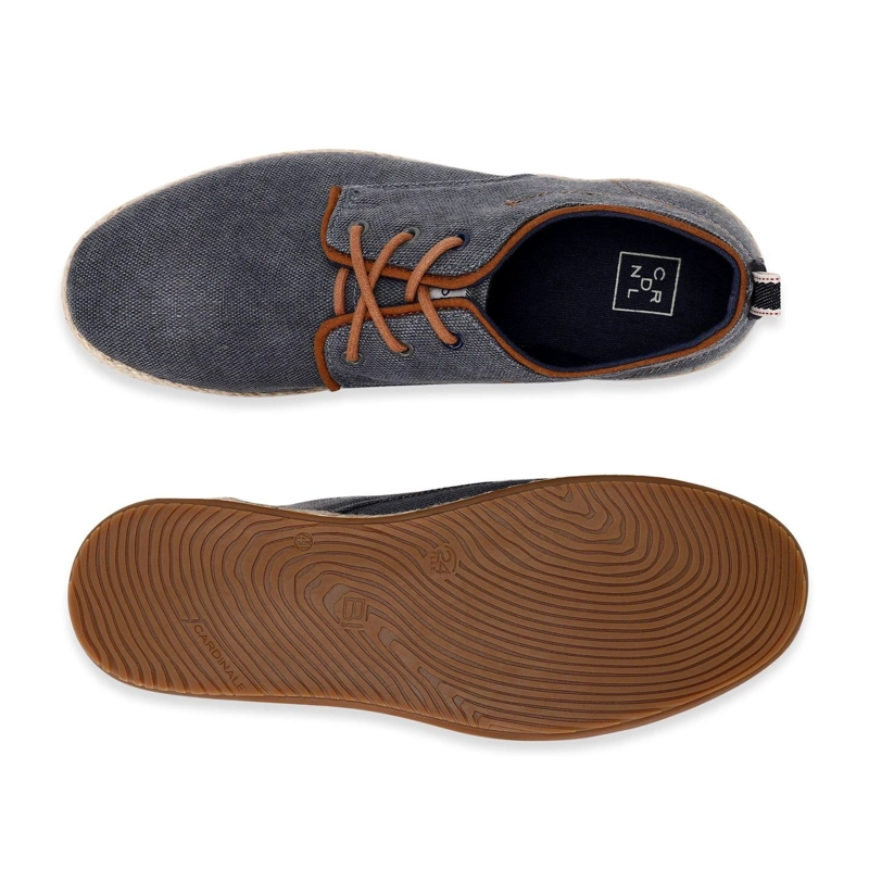 ALPARGATAS HOMBRE TEXTIL 24 FLEX GRIS VALLARTA CARDINALE - 3