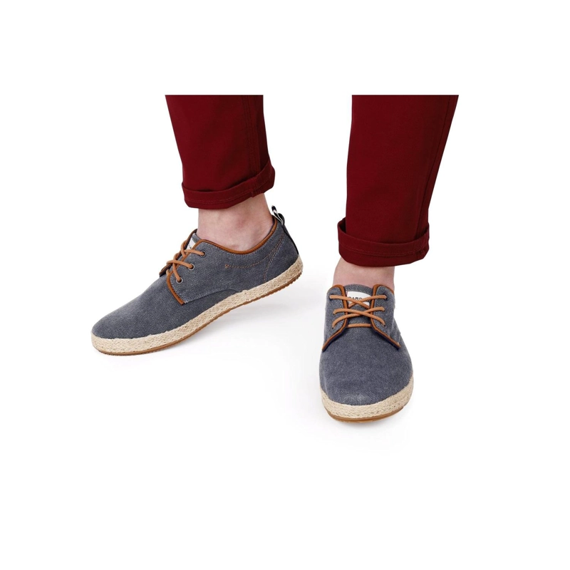 ALPARGATAS HOMBRE TEXTIL 24 FLEX GRIS VALLARTA CARDINALE - 4