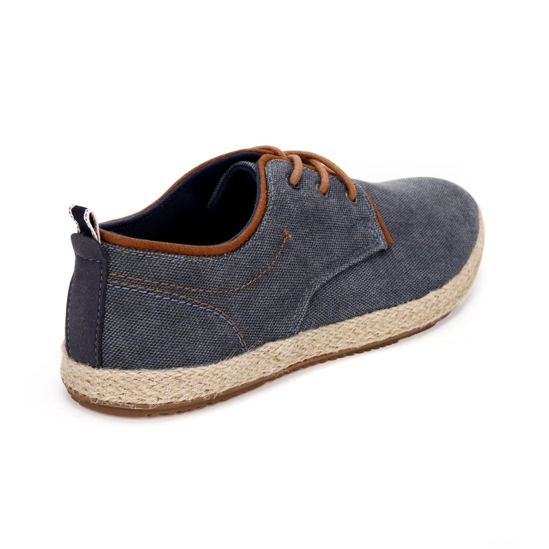 ALPARGATAS HOMBRE TEXTIL 24 FLEX GRIS VALLARTA CARDINALE - 5