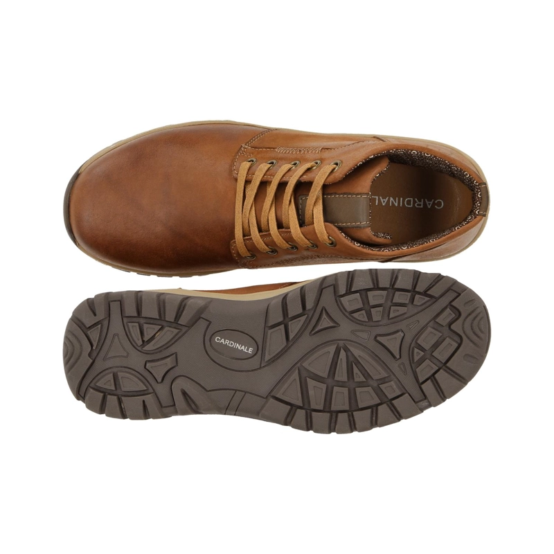 BOTINES HOMBRE CUERO LERWICK-6-17 BRANDY ['TEXTIL'] - 3