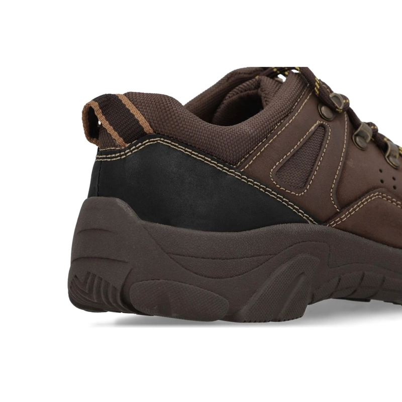 ZAPATILLAS HOMBRE CUERO QUAY-0-29 CAFE - 5
