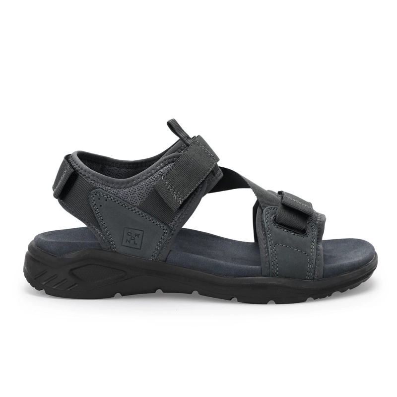 SANDALIAS HOMBRE CUERO GRIS SAFARI CARDINALE - 2