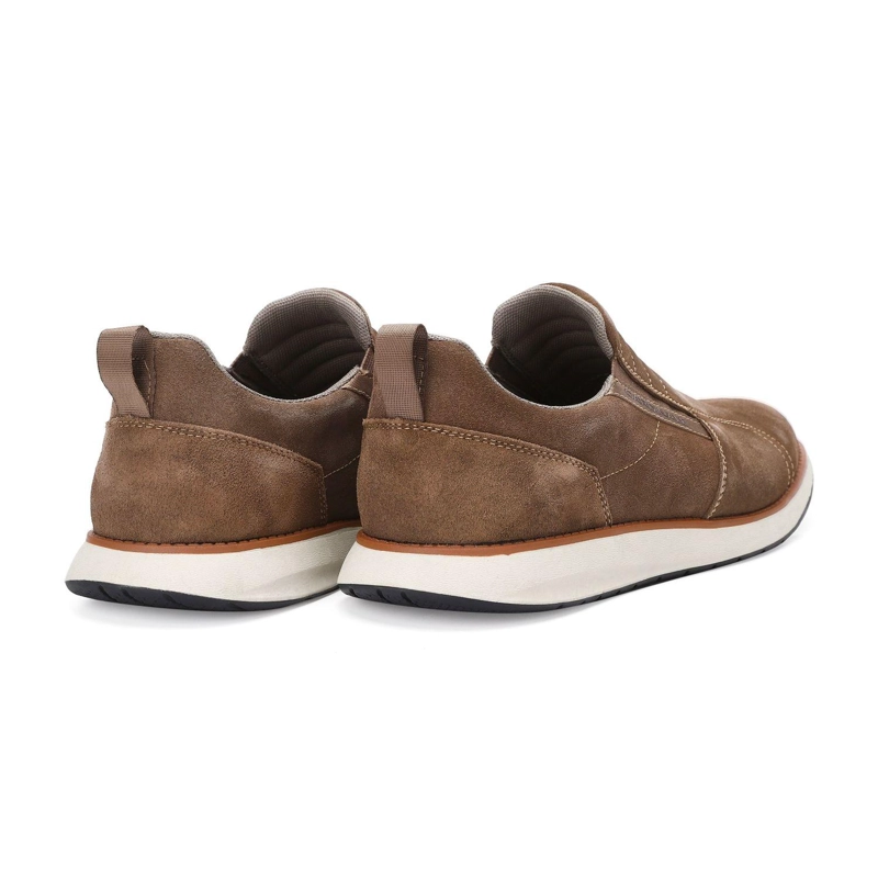 ZAPATILLAS SLIP-ON HOMBRE CUERO RESTON-3-08 TAUPE  ['TEXTIL'] - 6
