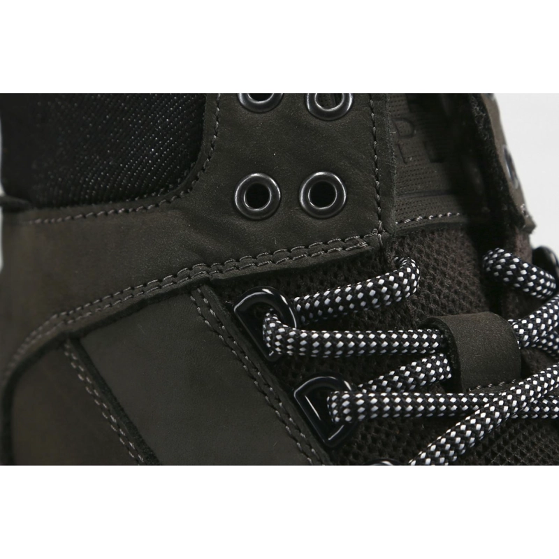ZAPATILLAS URBANAS HOMBRE CUERO CAÑA ALTA BONNE-6-20 GRIS CARDINALE - 6