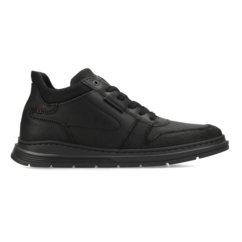 ZAPATILLAS URBANAS HOMBRE CUERO HAARLEM-0-57 NEGRO - 2