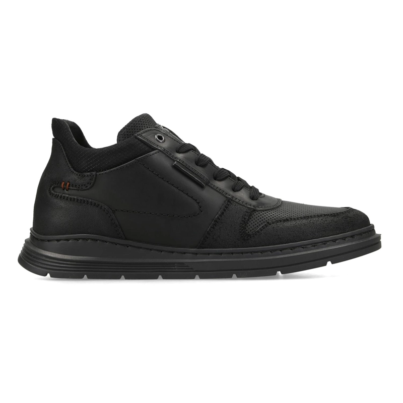 ZAPATILLAS URBANAS HOMBRE CUERO HAARLEM-0-57 NEGRO - 2