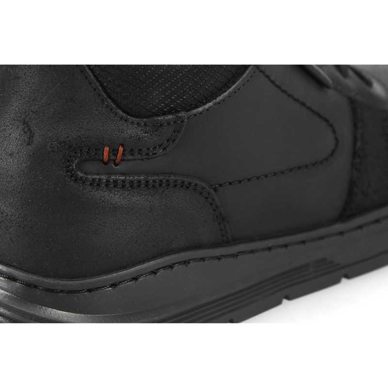 ZAPATILLAS URBANAS HOMBRE CUERO HAARLEM-0-57 NEGRO - 3