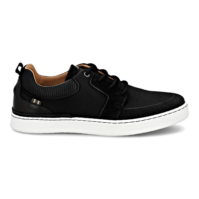 ZAPATILLAS HOMBRE CORDONES CUERO SINJ-0-90 NEGRO BULLBOXER - 2