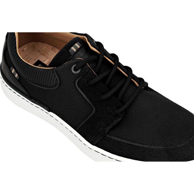 ZAPATILLAS HOMBRE CORDONES CUERO SINJ-0-90 NEGRO BULLBOXER - 4
