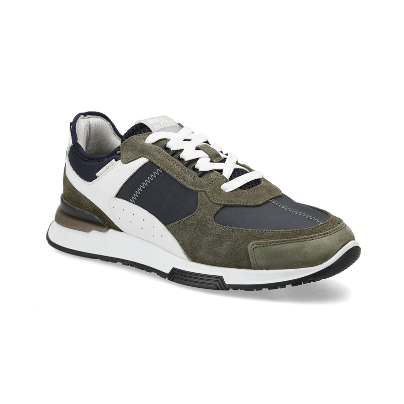 ZAPATILLAS URBANAS HOMBRE CUERO ROCKHAMPTON-0-55 VERDE BULLBOXER ['TEXTIL'] - 1