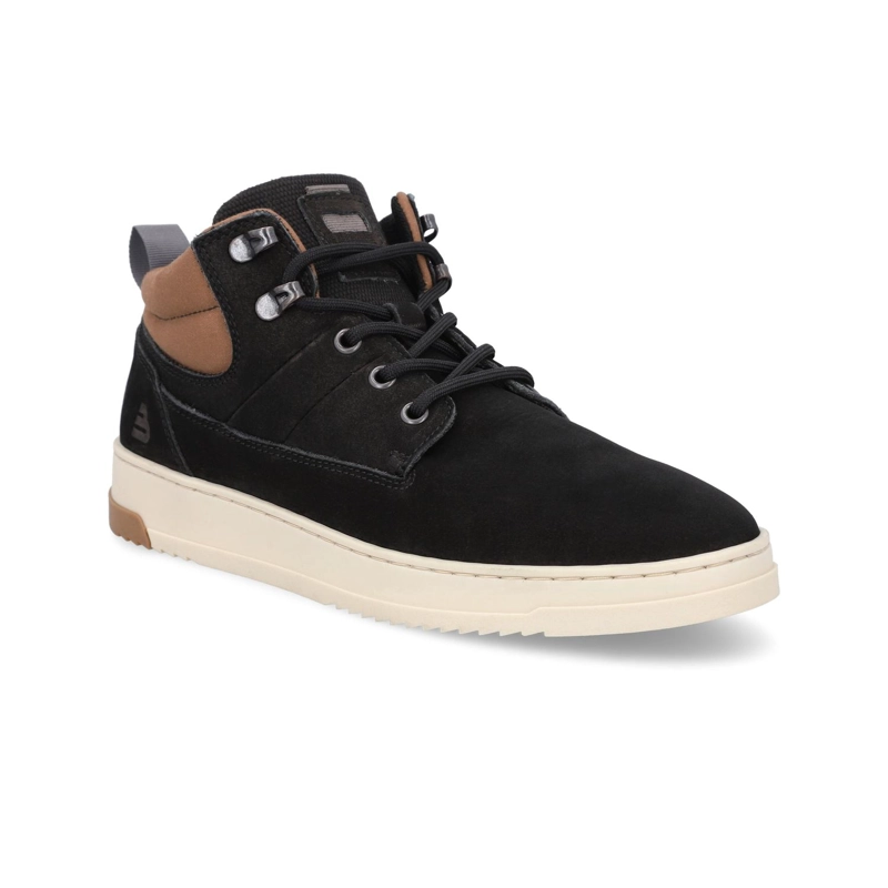 ZAPATILLAS URBANAS CAÑA ALTA HOMBRE CUERO KESWICK-6-76 NEGRO BULLBOXER ['TEXTIL'] - 1