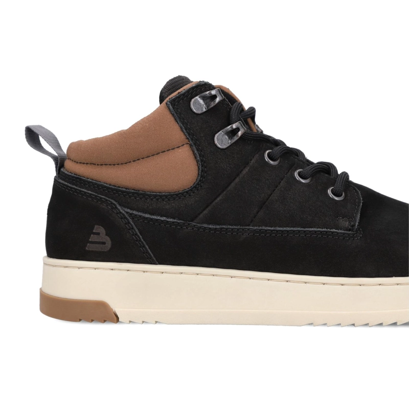 ZAPATILLAS URBANAS CAÑA ALTA HOMBRE CUERO KESWICK-6-76 NEGRO BULLBOXER ['TEXTIL'] - 5