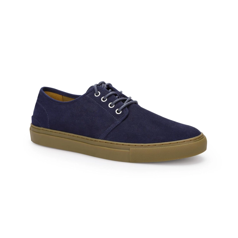 ZAPATILLAS URBANAS HOMBRE CUERO RANDWICK-0-03 AZUL - 1