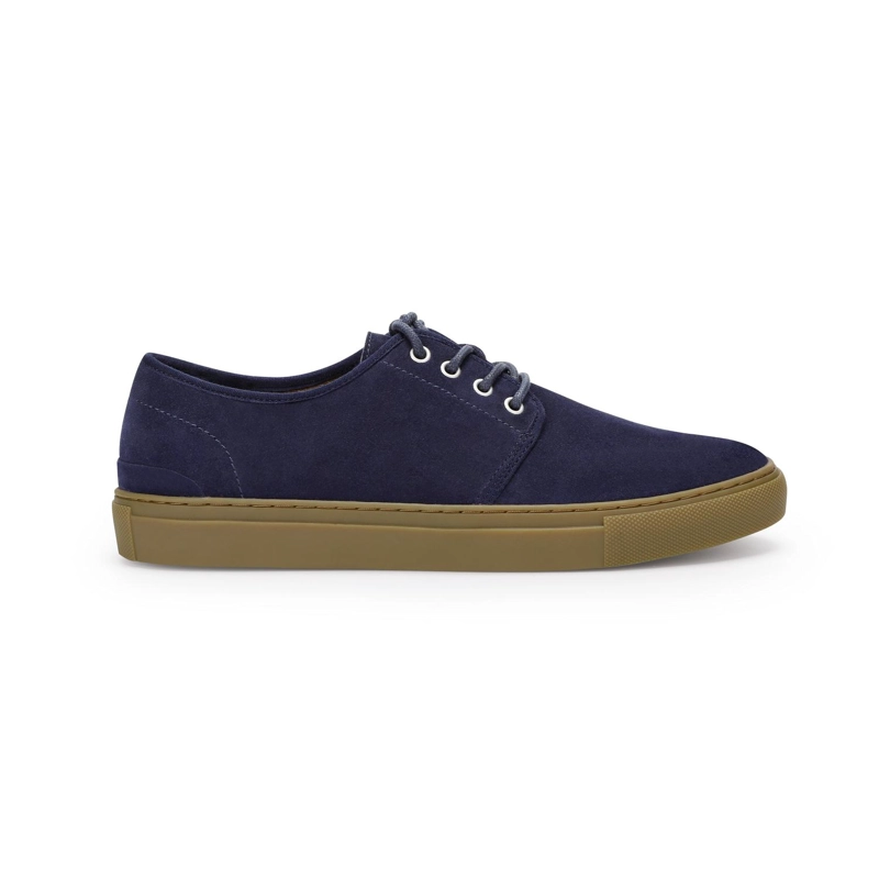 ZAPATILLAS URBANAS HOMBRE CUERO RANDWICK-0-03 AZUL - 2