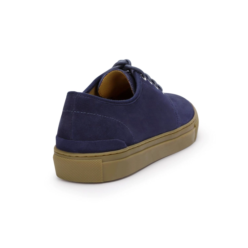 ZAPATILLAS URBANAS HOMBRE CUERO RANDWICK-0-03 AZUL - 4