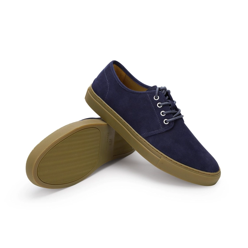 ZAPATILLAS URBANAS HOMBRE CUERO RANDWICK-0-03 AZUL - 6