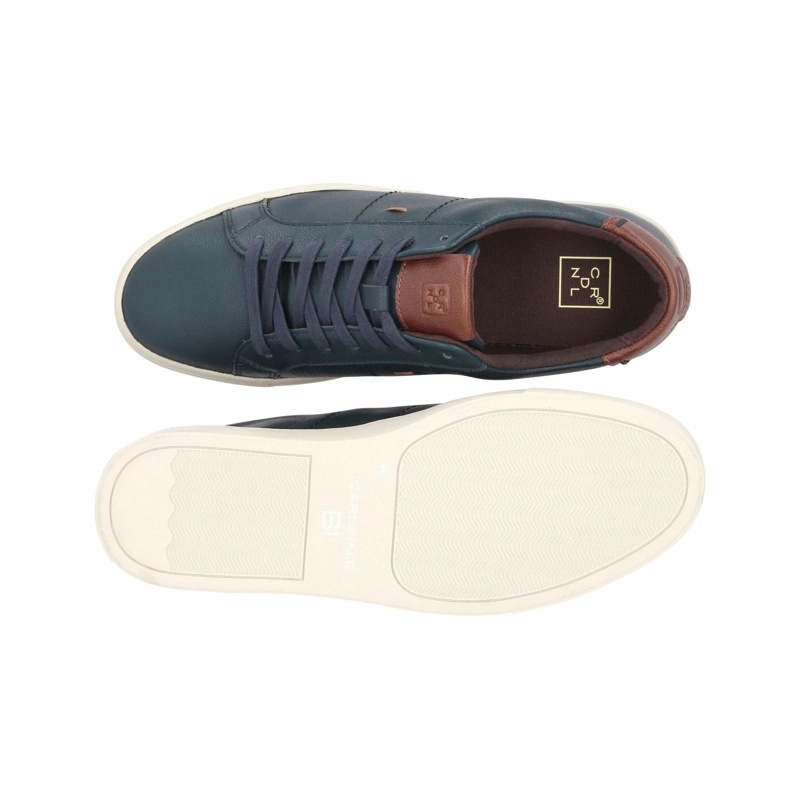 ZAPATILLAS URBANAS HOMBRE CUERO NORDVILLE-0-01 AZUL ['TEXTIL'] - 3