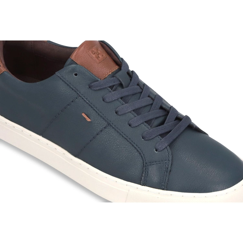 ZAPATILLAS URBANAS HOMBRE CUERO NORDVILLE-0-01 AZUL ['TEXTIL'] - 4