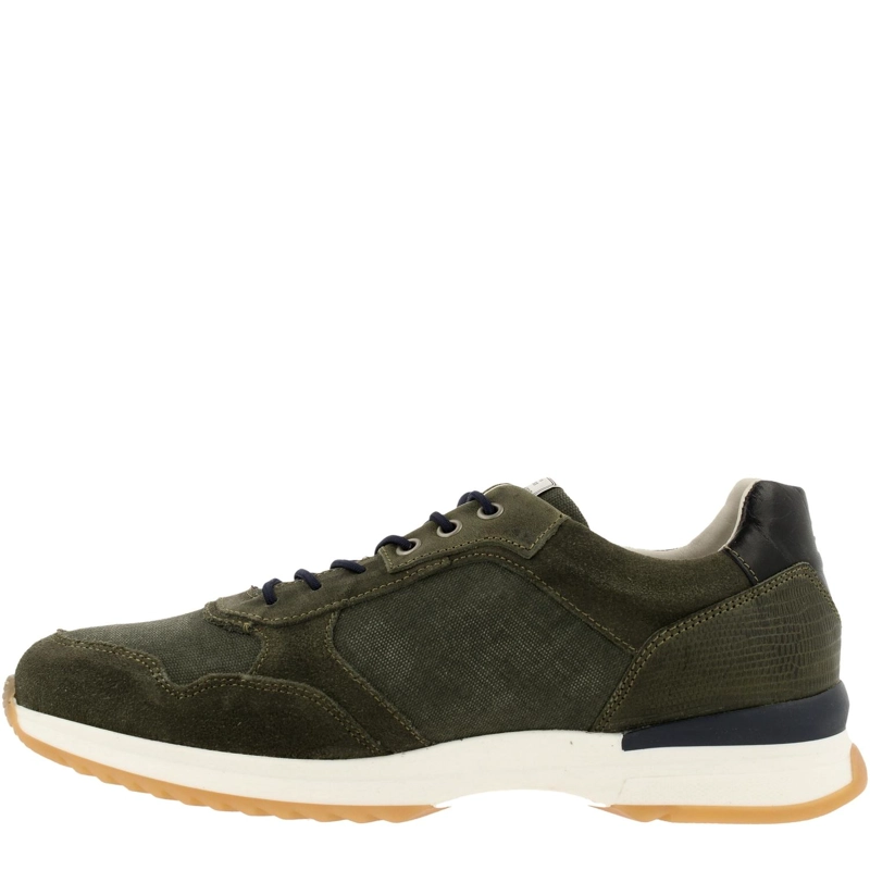 ZAPATILLAS URBANAS HOMBRE CUERO YARDLEY-0-38 VERDE BULLBOXER - 5