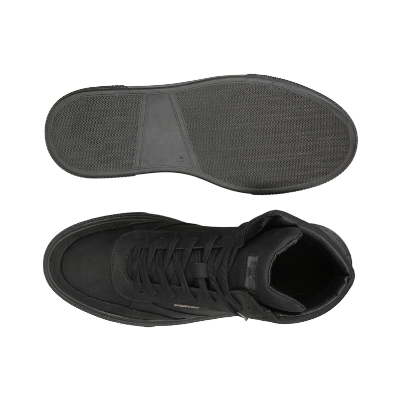 ZAPATILLAS CAÑA ALTA HOMBRE CUERO NORTHAMPTON-6-12 NEGRO BULLBOXER - 3