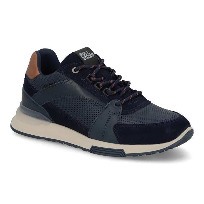 ZAPATILLAS URBANAS HOMBRE CUERO ASAPH-0-70 AZUL BULLBOXER ['TEXTIL'] - 1