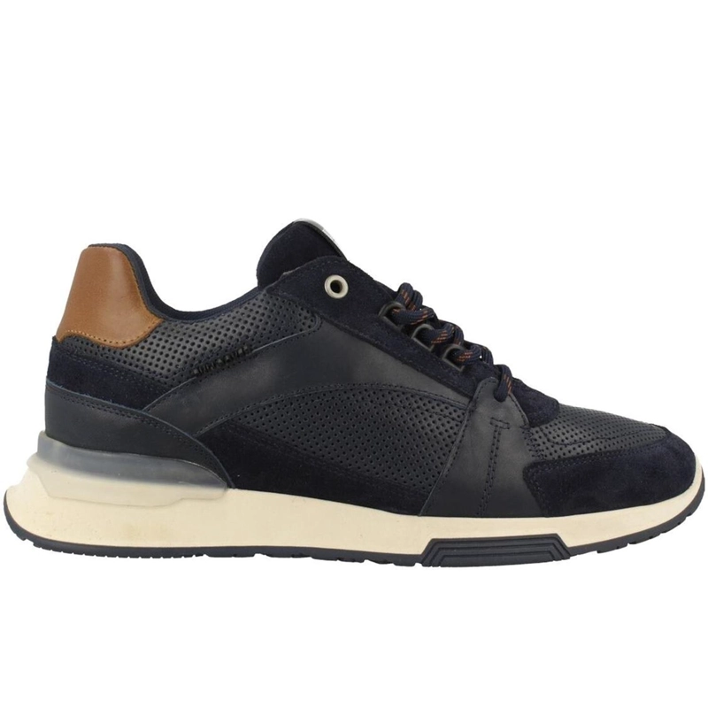 ZAPATILLAS URBANAS HOMBRE CUERO ASAPH-0-70 AZUL BULLBOXER ['TEXTIL'] - 2