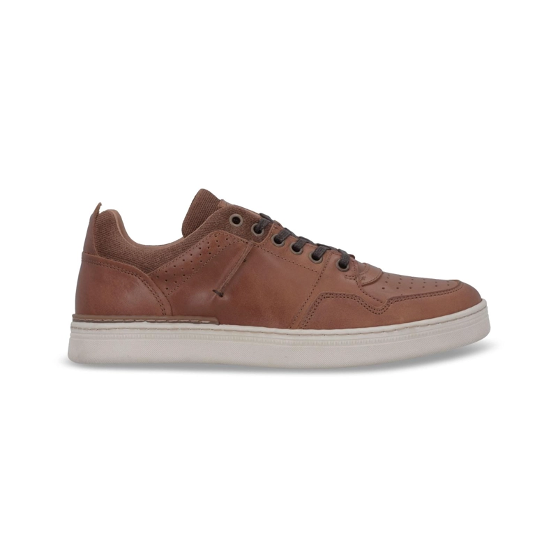 ZAPATILLAS URBANAS HOMBRE CUERO LAUNCH-0-23 BRANDY - 2