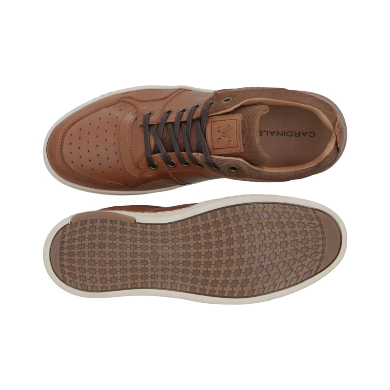 ZAPATILLAS URBANAS HOMBRE CUERO LAUNCH-0-23 BRANDY - 3
