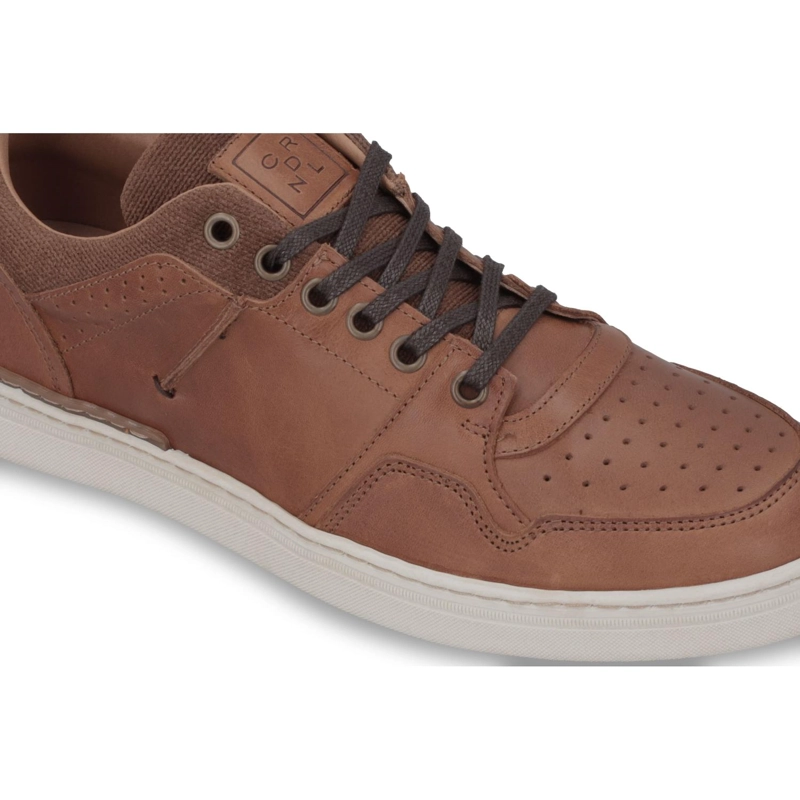 ZAPATILLAS URBANAS HOMBRE CUERO LAUNCH-0-23 BRANDY - 4