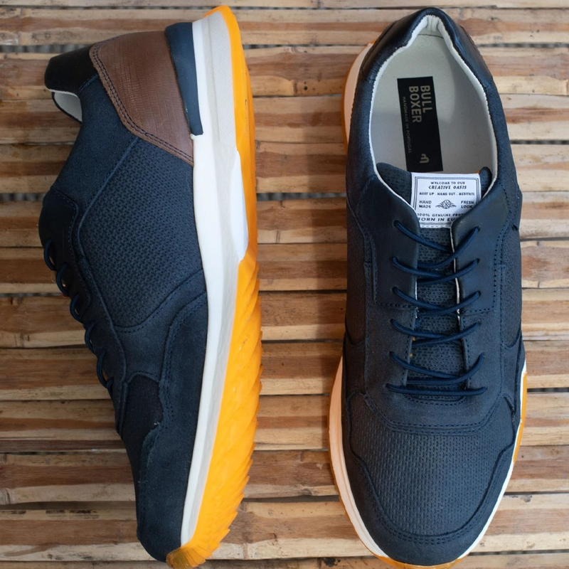 ZAPATILLAS URBANAS HOMBRE CUERO YARDLEY-0-38 AZUL BULLBOXER ['TEXTIL'] - 2