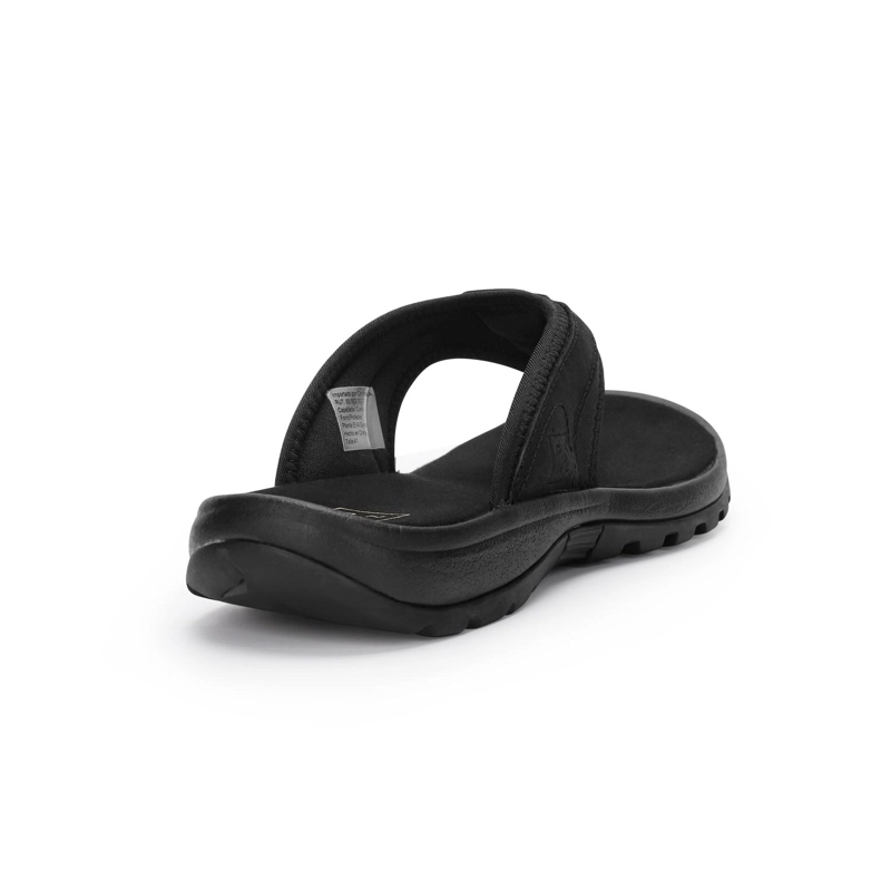 SANDALIAS HOMBRE CUERO COASTOWN-9-02 NEGRO - 4