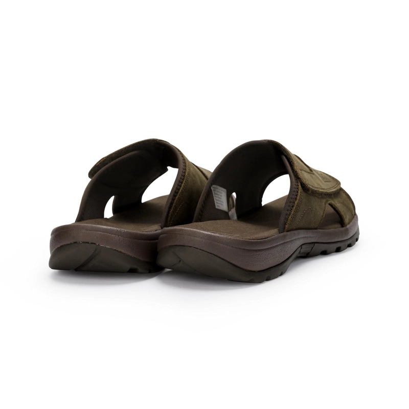 SANDALIAS HOMBRE CUERO COASTOWN-9-03 TAUPE - 5