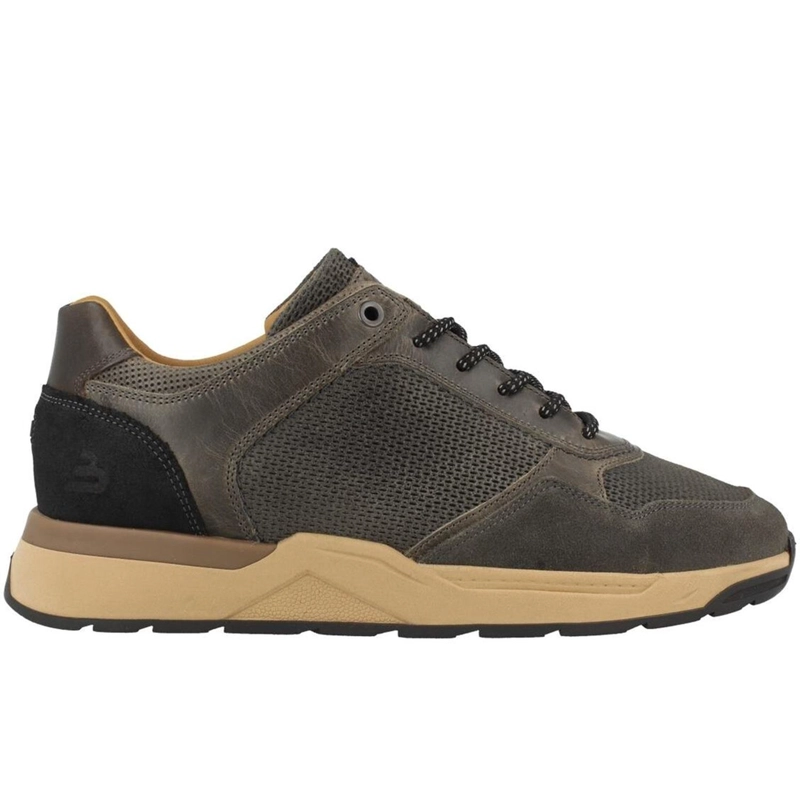 ZAPATILLAS URBANAS HOMBRE CUERO OMIS-0-73 GRIS BULLBOXER - 1