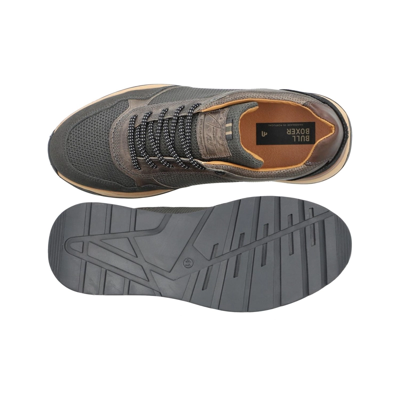 ZAPATILLAS URBANAS HOMBRE CUERO OMIS-0-73 GRIS BULLBOXER - 3