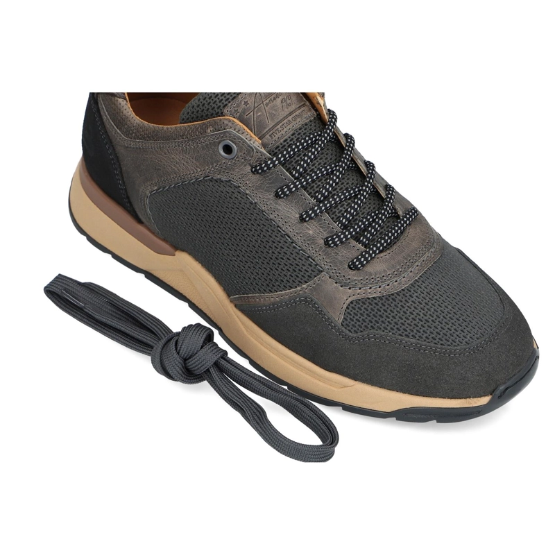 ZAPATILLAS URBANAS HOMBRE CUERO OMIS-0-73 GRIS BULLBOXER - 5