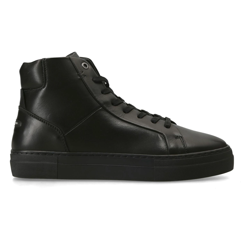 ZAPATILLAS CAÑA ALTA HOMBRE CUERO GLASGOW-6-45 NEGRO BULLBOXER - 2