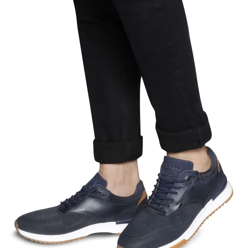 ZAPATILLAS URBANAS HOMBRE CUERO AZUL PENFIELD-0-67 BULLBOXER - 3