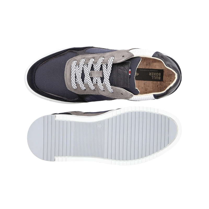 ZAPATILLAS URBANAS HOMBRE CUERO KAI-0-11 AZUL BULLBOXER - 3