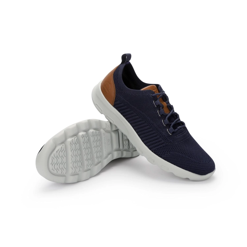 ZAPATILLAS HOMBRE TEXTIL TEJIDO WALKER-0-30 AZUL CARDINALE - 6
